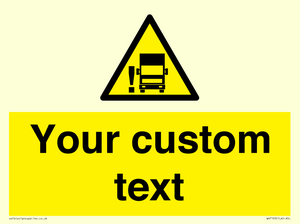 Custom warning blindspot